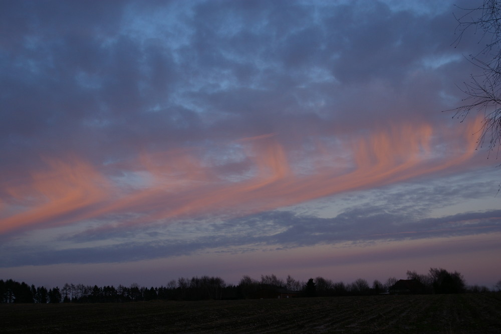 Wolkenfärbung