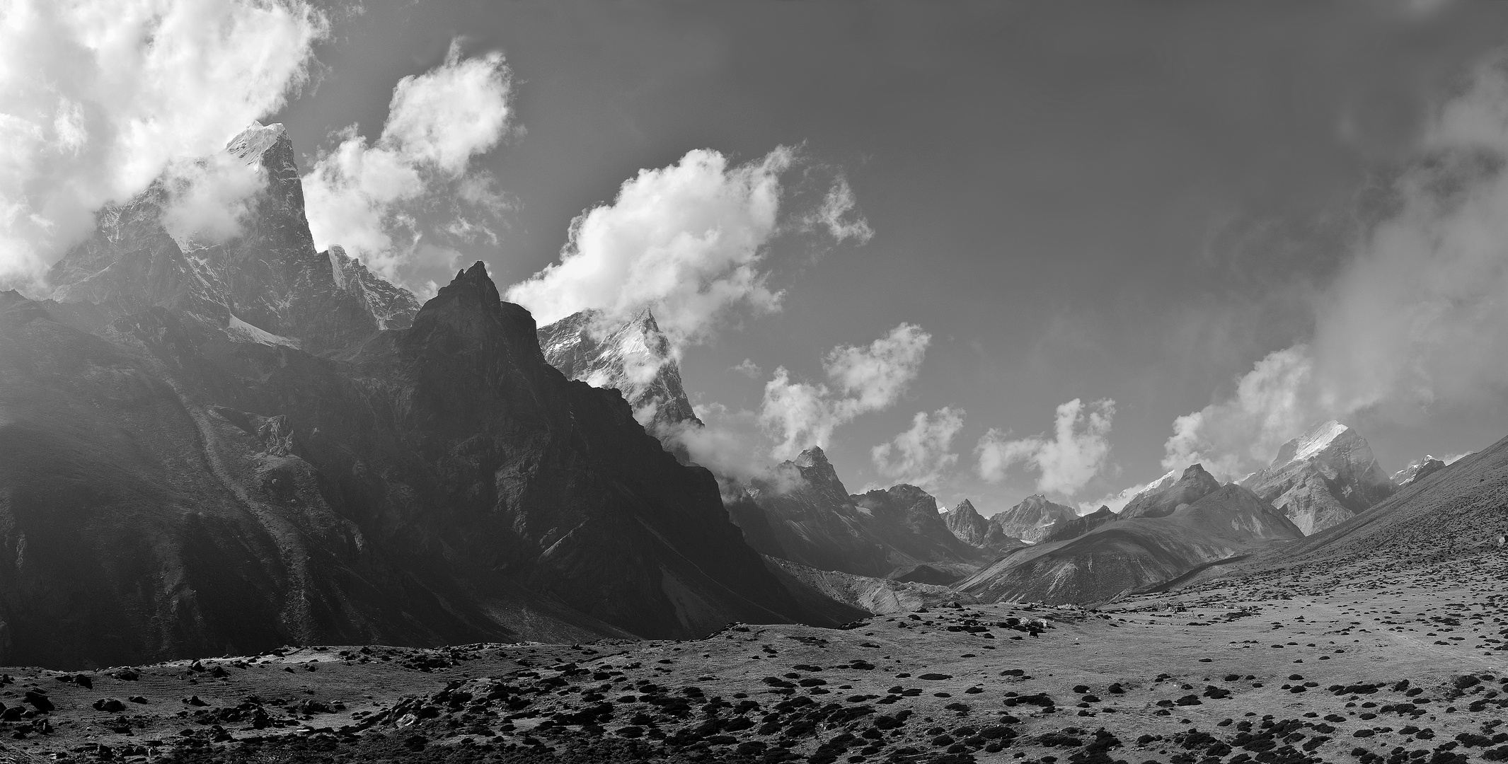 Wolkenfahnen