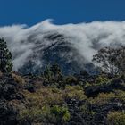 Wolkenfall auf der Cumbre Nueva