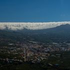 Wolkenfall auf La Palma