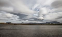Wolkenfladen über dem Myvatn-See