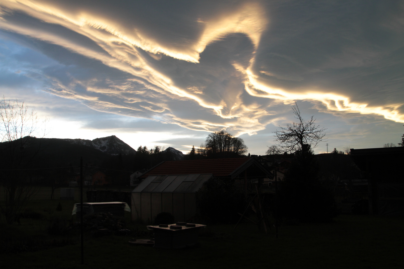 Wolkenflieger im Anmarsch