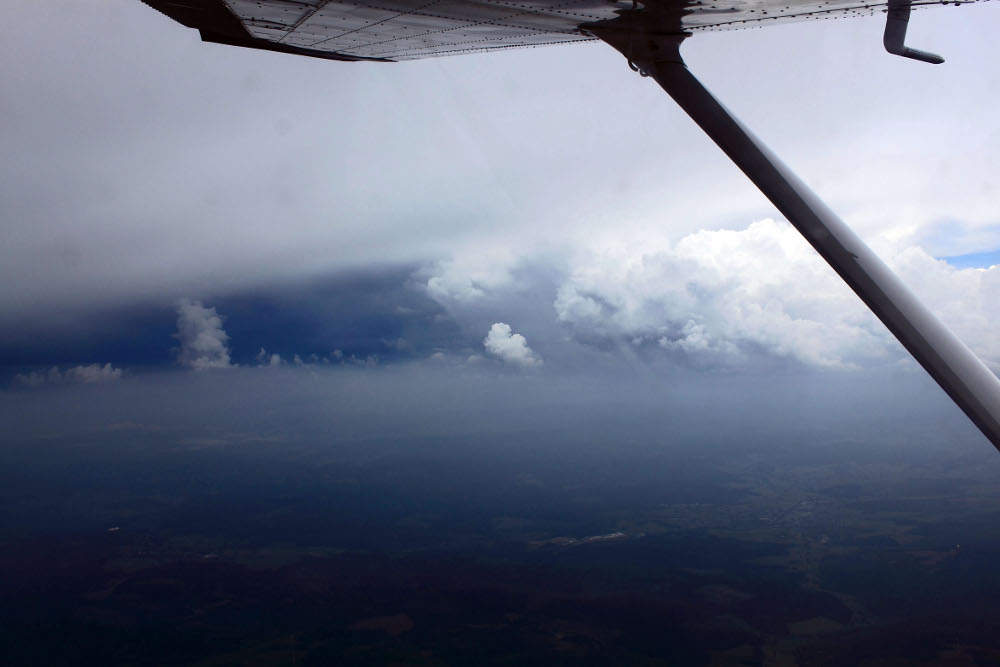 Wolkenflug