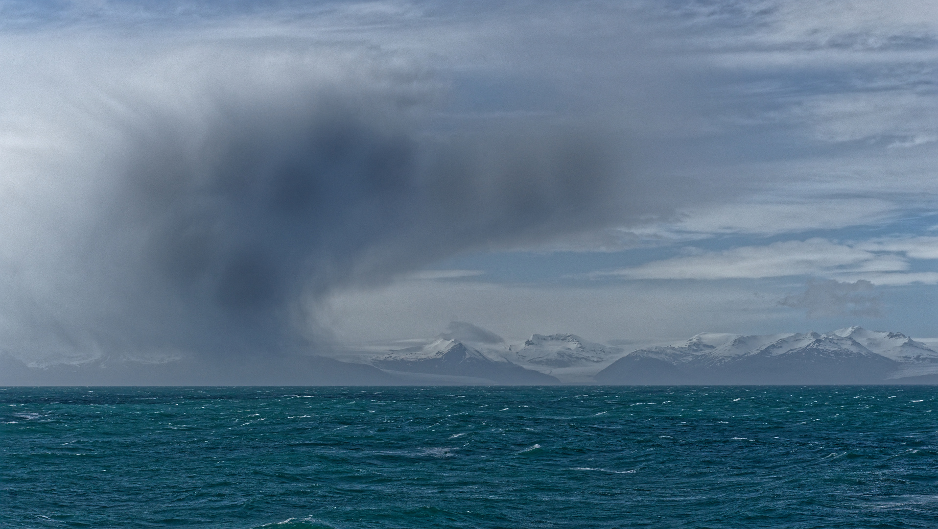 Wolkenformation bearbeitet