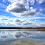 Wolkenformation über dem Boisdorfer See