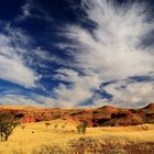 Wolkenformation über der Ur-Namib