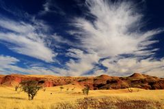 Wolkenformation über der Ur-Namib