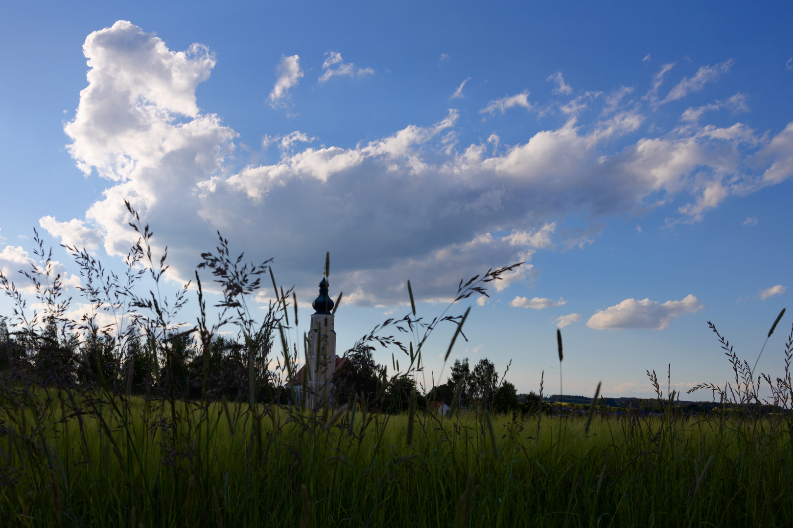 Wolkenformation über Heiligenstadt