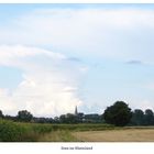 Wolkenformation über Zons