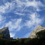 Wolkenformationen über dem Watzmann...