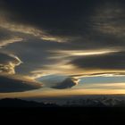 Wolkenformationen über Patagonien