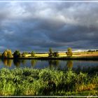 Wolkenfraktion in der Morgensonne