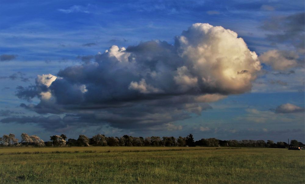 Wolkengebilde über dem Darß