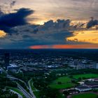 Wolkengebilde über München