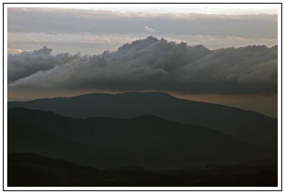 Wolkengebirge...