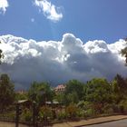 Wolkengebirge über Darmstadt