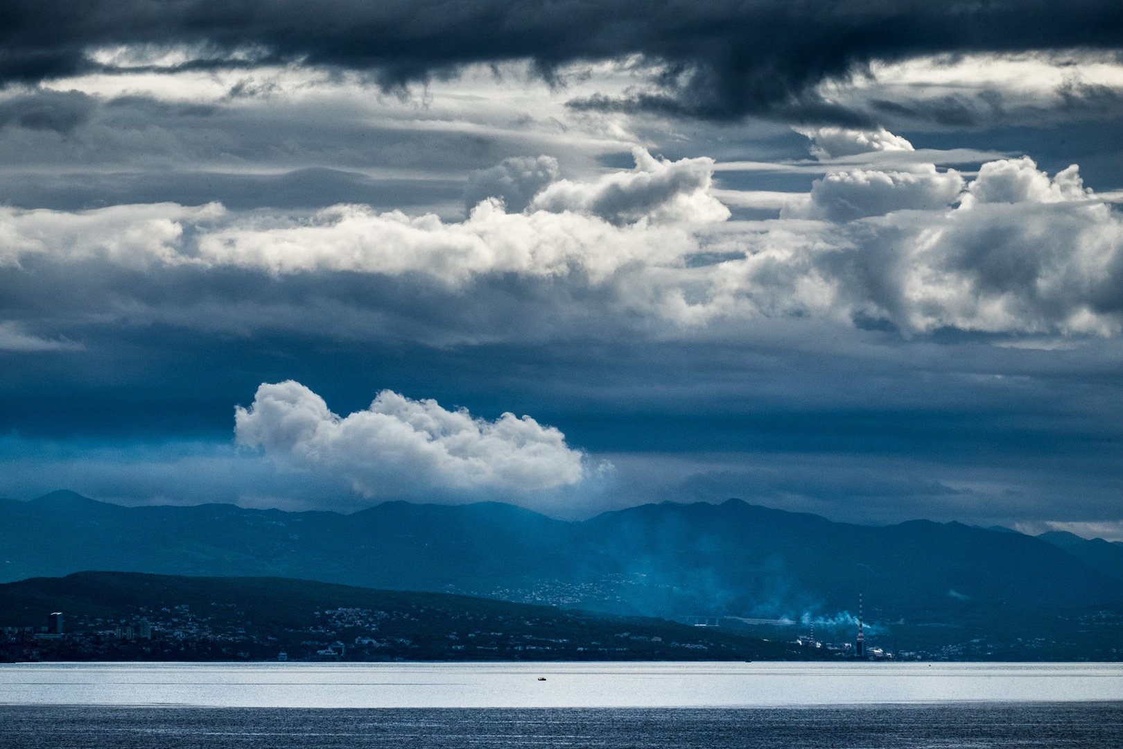 Wolkengewimmel im hastigen Sehnen