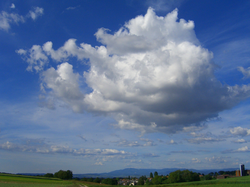 Wolkengewusel mit Gefolge