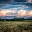 Wolkenginferno übern Salzburger Alpenvorland