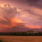 Wolkenglühen