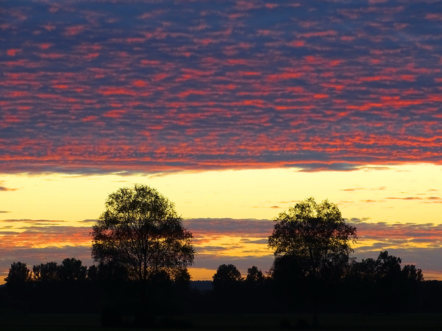 Wolkenglühen