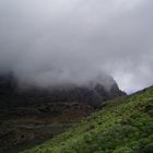 Wolkengrenze im Gebirge