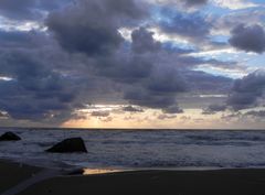 Wolkenhimmel am Abend