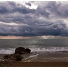 Wolkenhimmel am Horizont