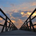 Wolkenhimmel aus der Bodenperspektive