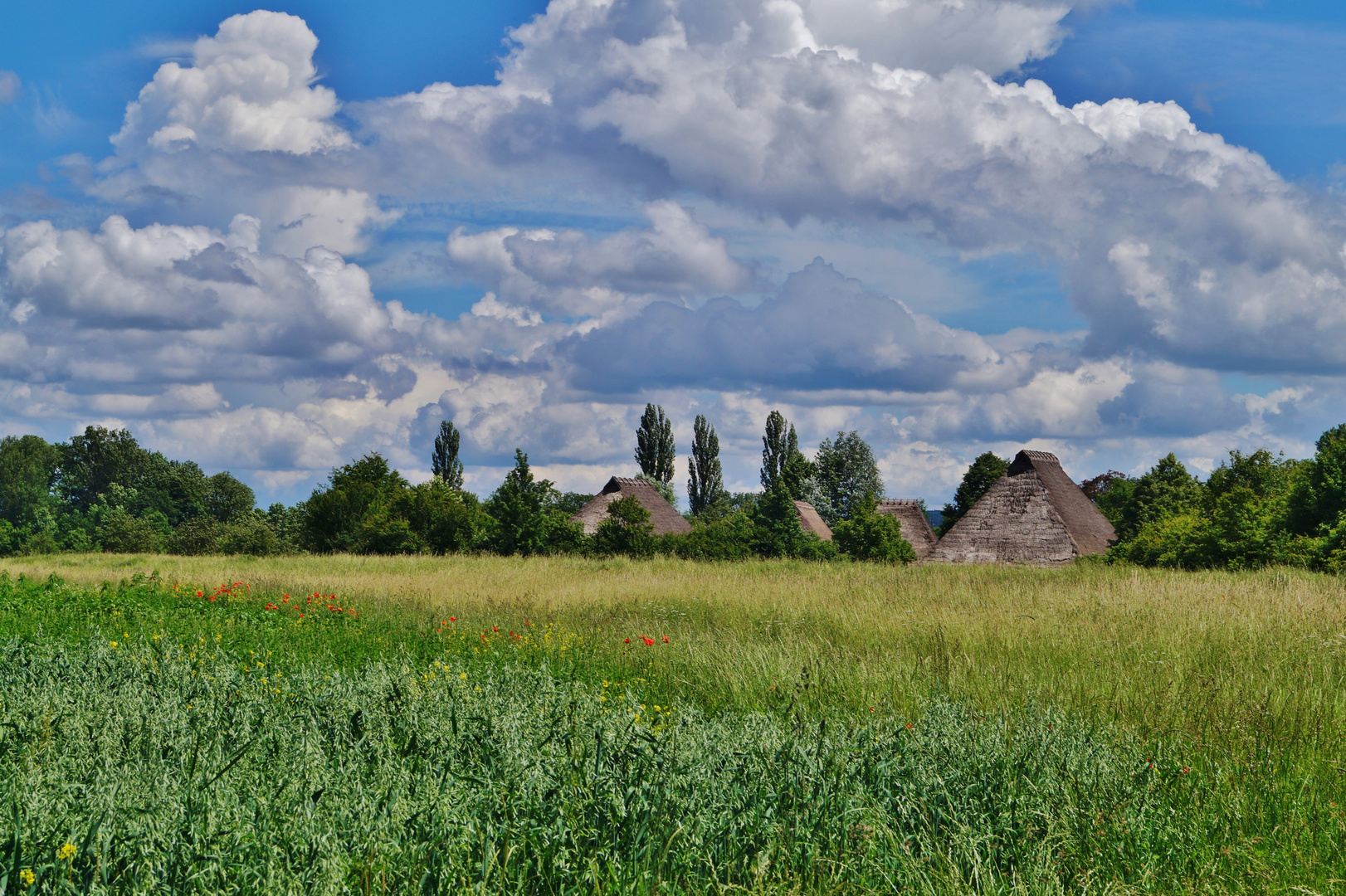 Wolkenhimmel ...