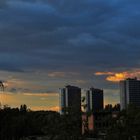 Wolkenhimmel heute Abend 2