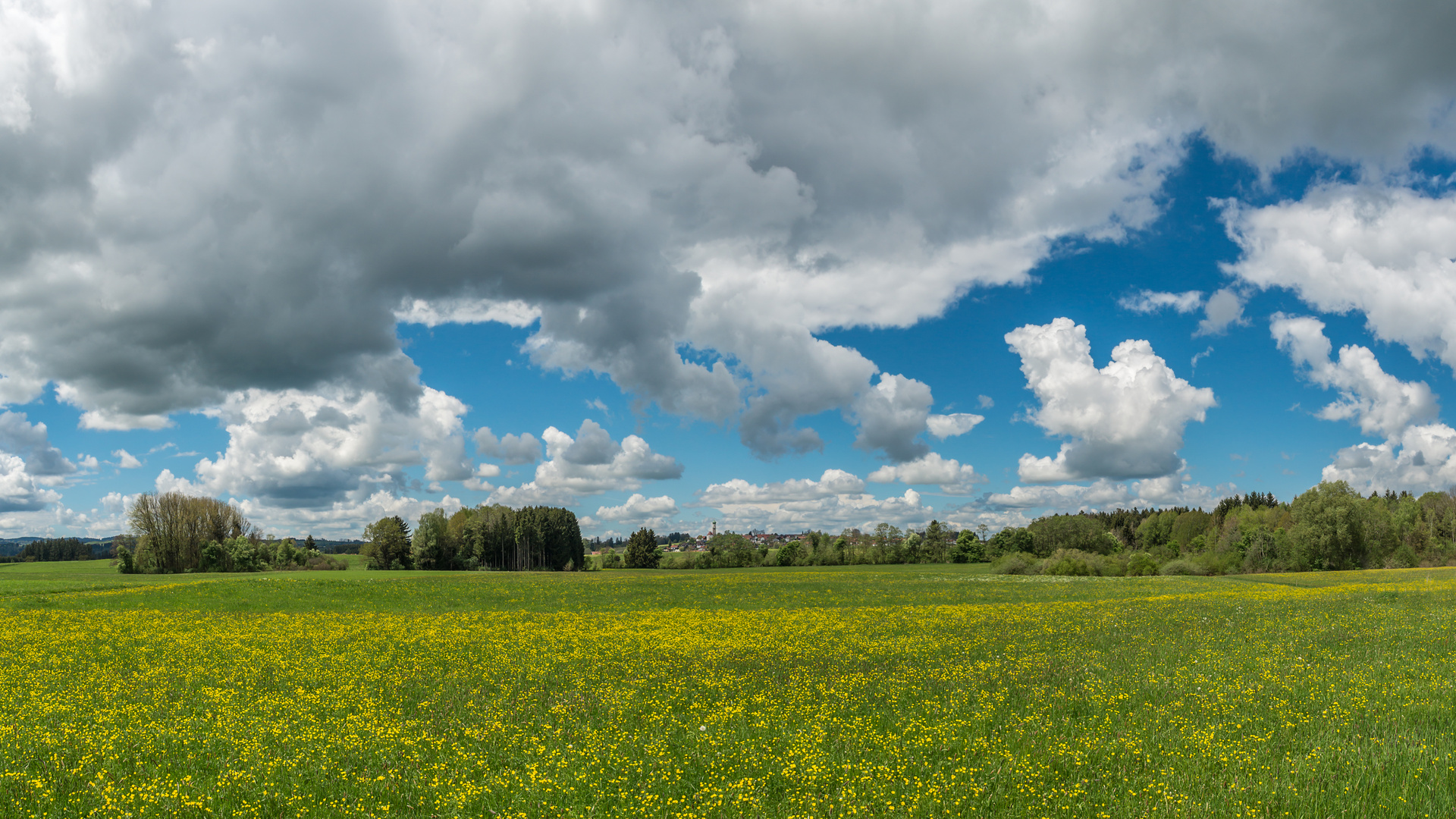  Wolkenhimmel im Allgäu