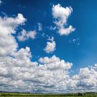 Wolkenhimmel in Dithmarschen