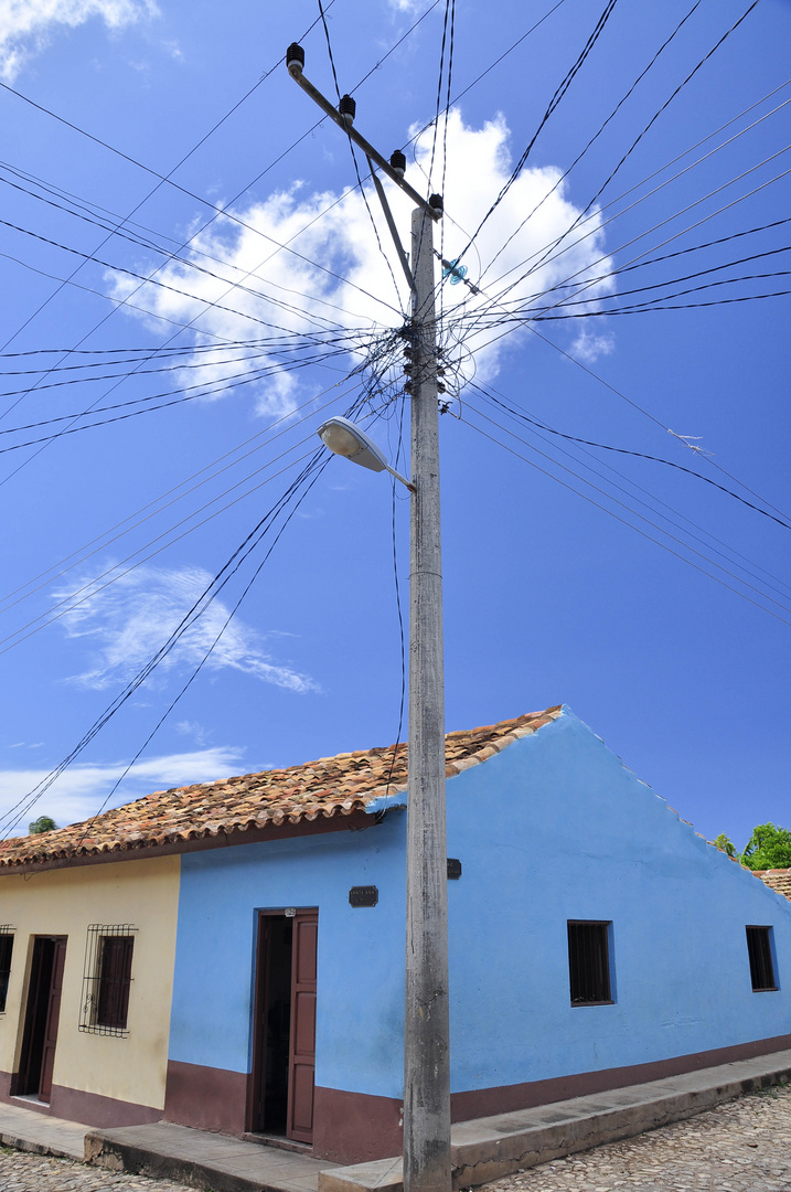 Wolkenhimmel in Trinidad (Cuba)