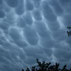 Wolkenhimmel nach dem Unwetter