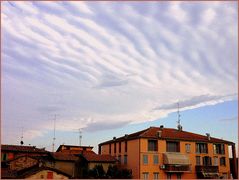 Wolkenhimmel über Casalgrande