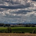 Wolkenhimmel über Dachau