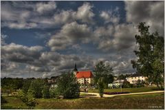 Wolkenhimmel über der LAGA