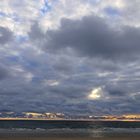 Wolkenhimmel über der Nordsee