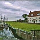 Wolkenhimmel über Greetsiel