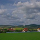 Wolkenhimmel über Helmershausen