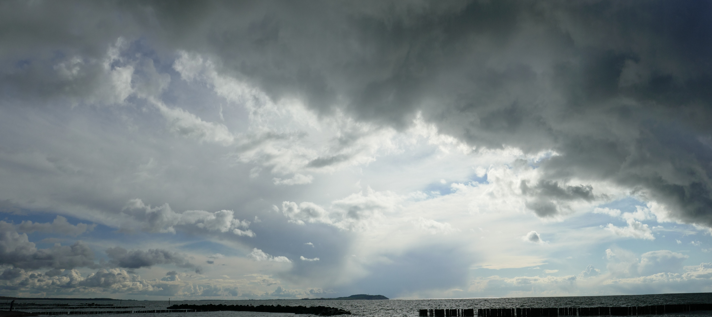 Wolkenhimmel über Hiddensee