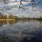 Wolkenhimmel überm Mittelteich