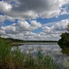 Wolkenhimmel überm Schapenbruchteich