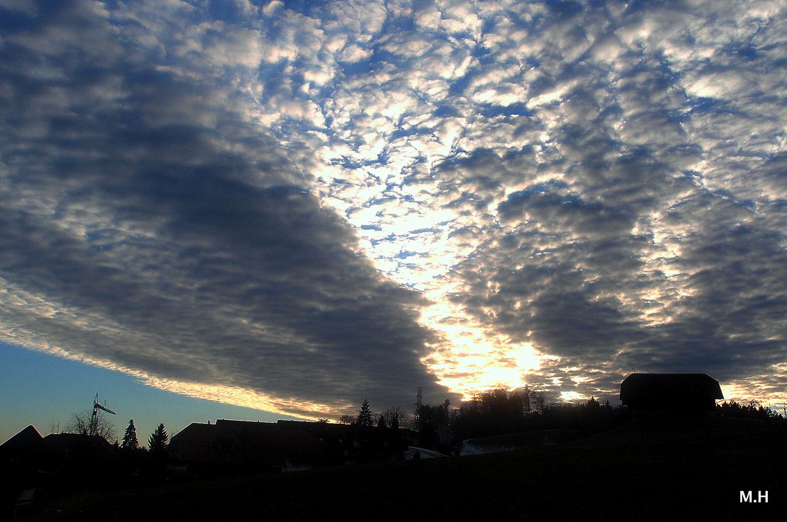 Wolkenhimmel wie Zuckerwatte...