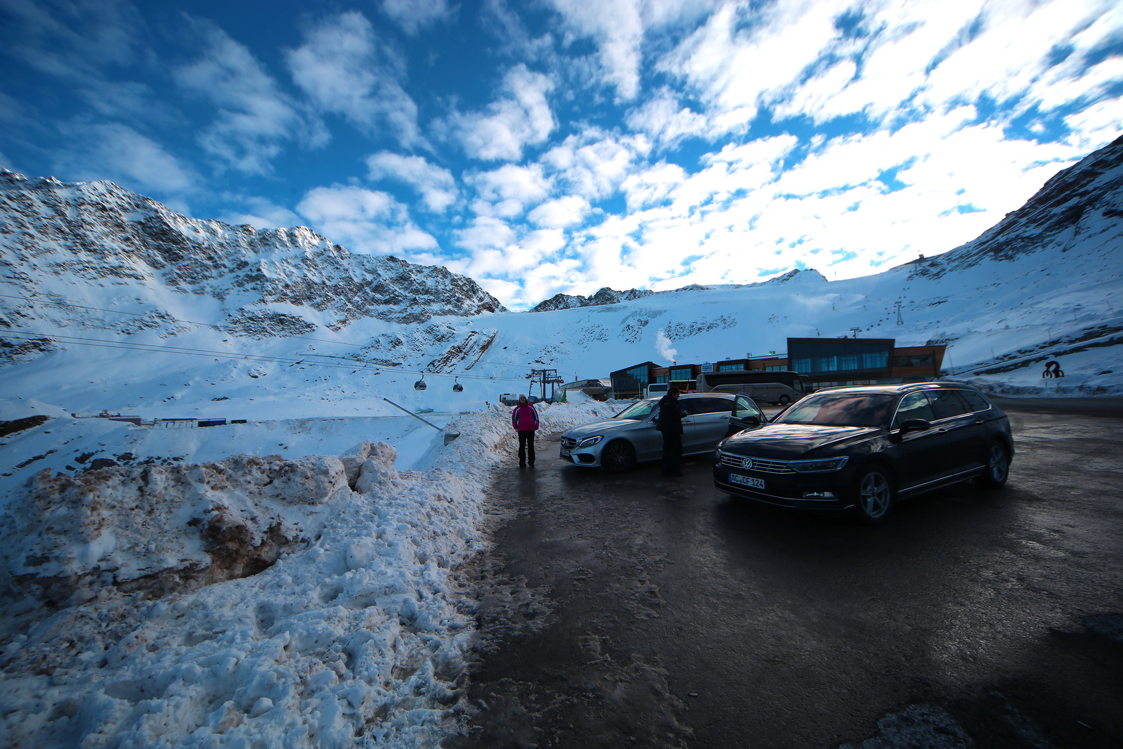 Wolkenimpression am Gletscher