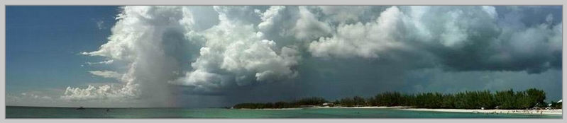 Wolkeninferno-Xanadu Beach Grand Bahama Island