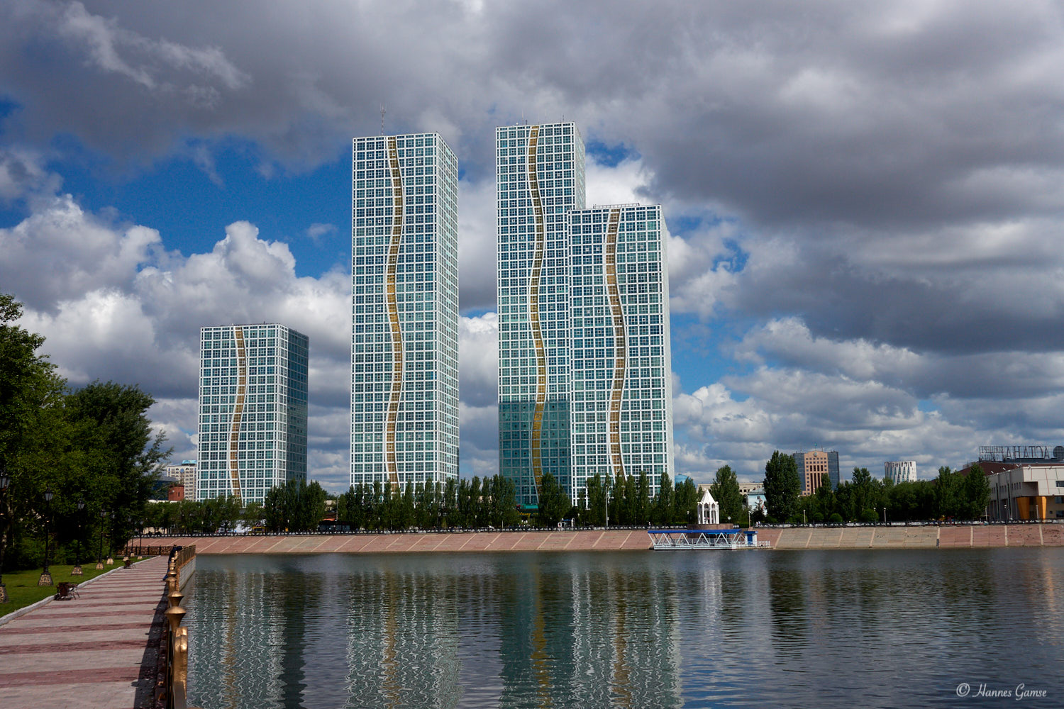 Wolkenkratzer in Nur-Sultan 