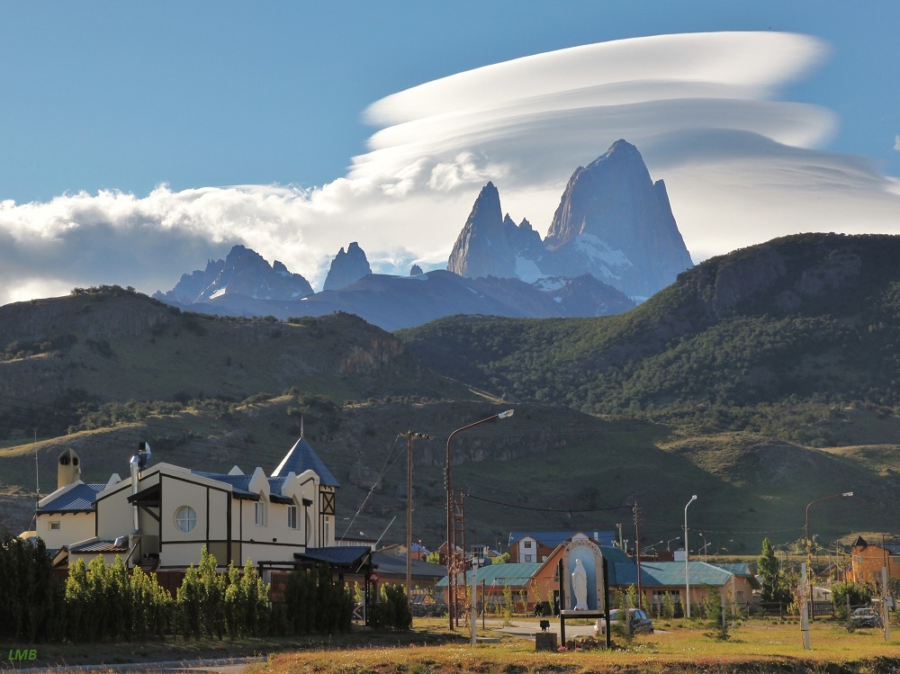 Wolkenkrone über dem Cerro Chaltén