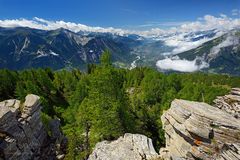 Wolkenküche im Rhonetal